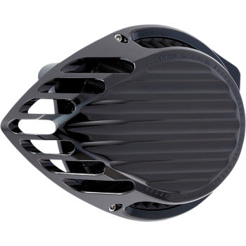 ROUGH CRAFTS 1010-2724 RC-600-000 Finned Air Cleaner - Black