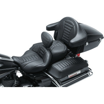 MUSTANG 0822-0370 79012  Removable Driver Backrest - Tuck and Roll