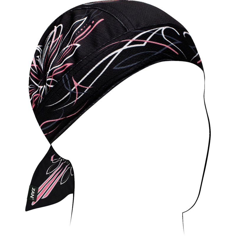 ZAN HEADGEAR 2504-0568 ZM152 Flydanna® Micromesh Headwrap Flydanna® Polyester Micromesh - Pinstripe Heart
