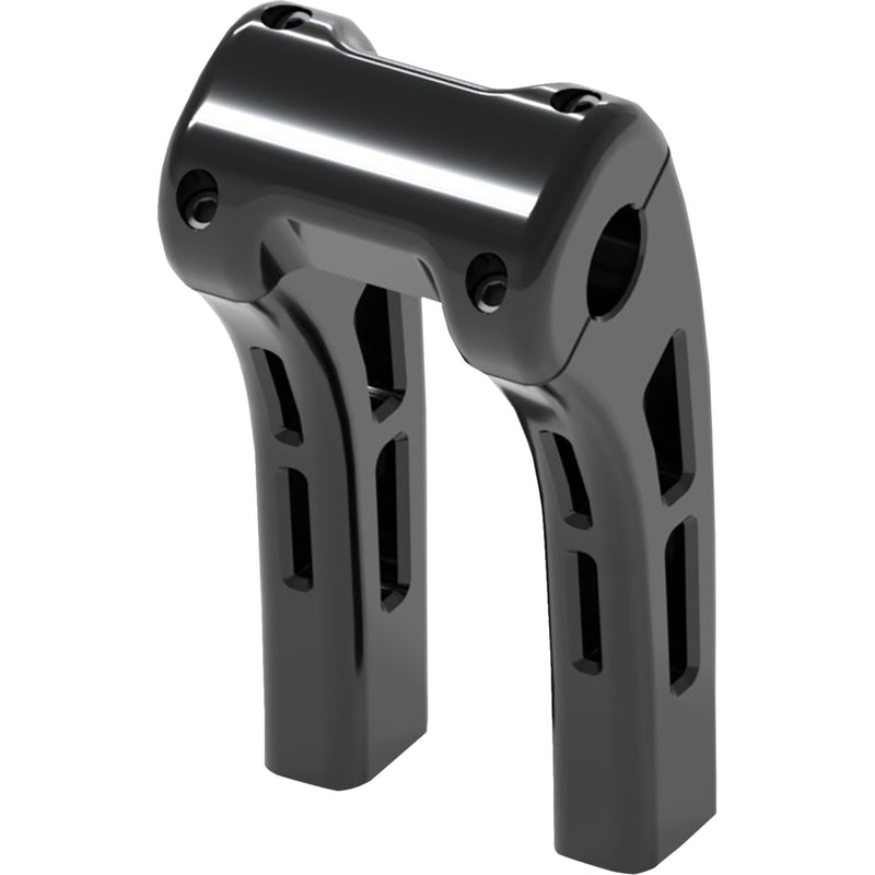 MAGNUM SHIELDING 0602-1625 4R-0408 Ghost Risers 1-1/4 clamp - 8" - black