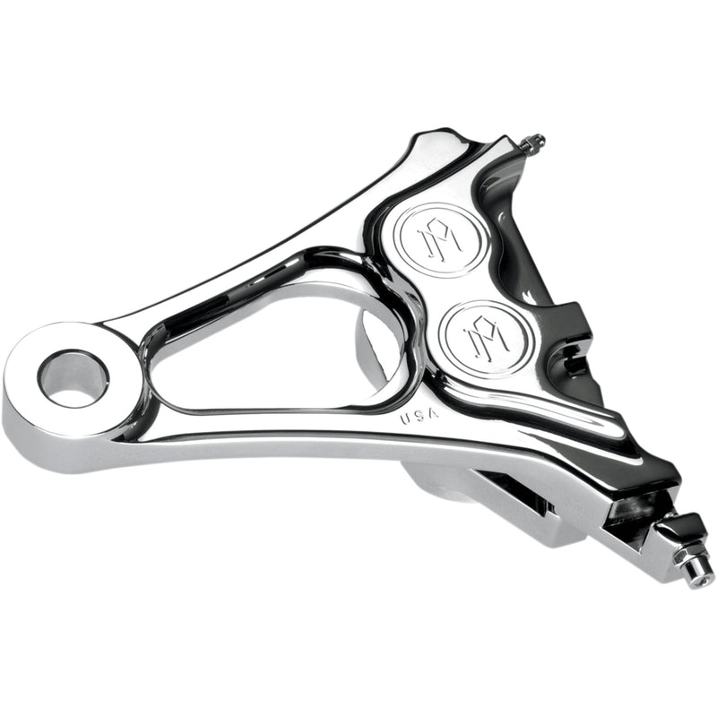 Performance Machine (pm) Brake Caliper Kit - 1256-0077-CH For Harley Softail 2008-2017
