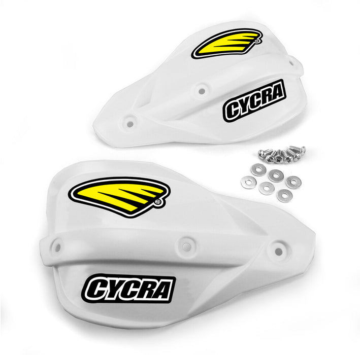 Cycra 714-1183 1CYC-1015-42 PLASTIC REPLACEMENT SHIELDS WHITE