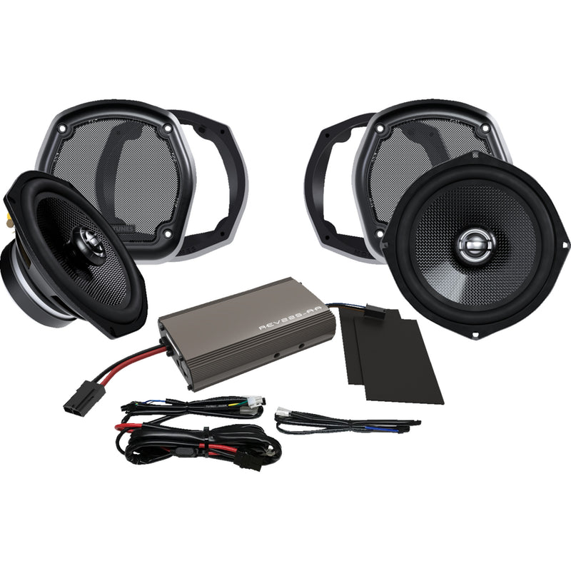 Hogtunes Speaker And Amplifier Kit - 702-XL AMP KIT For Harley Touring 1999-2013
