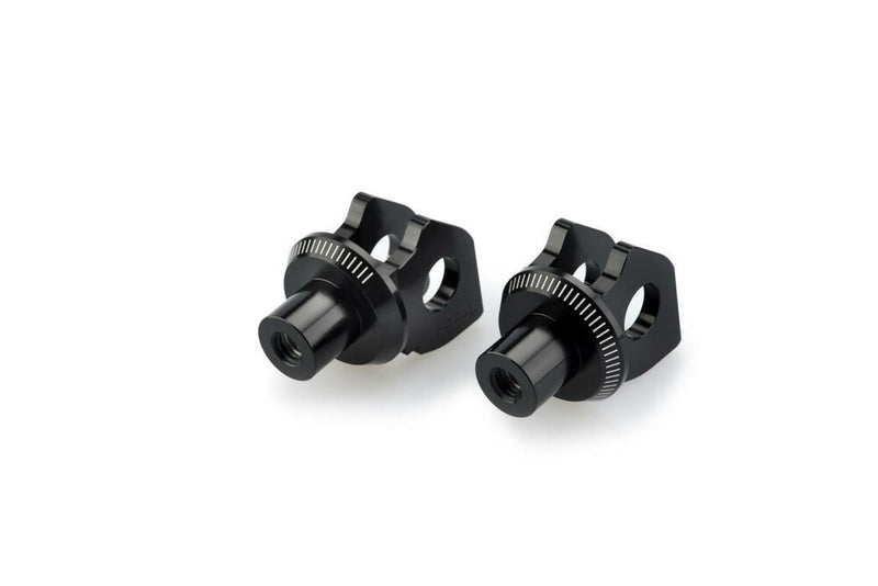 Puig Hi-Tech Parts Footpeg Adapter Black - 9617N Kawasaki Vulcan / Vulcan Cafe / Eliminator 2015-2025