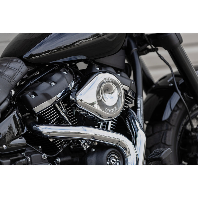 S&S CYCLE 1014-0290 170-0530 Stealth Air Cleaner Cover - Chrome