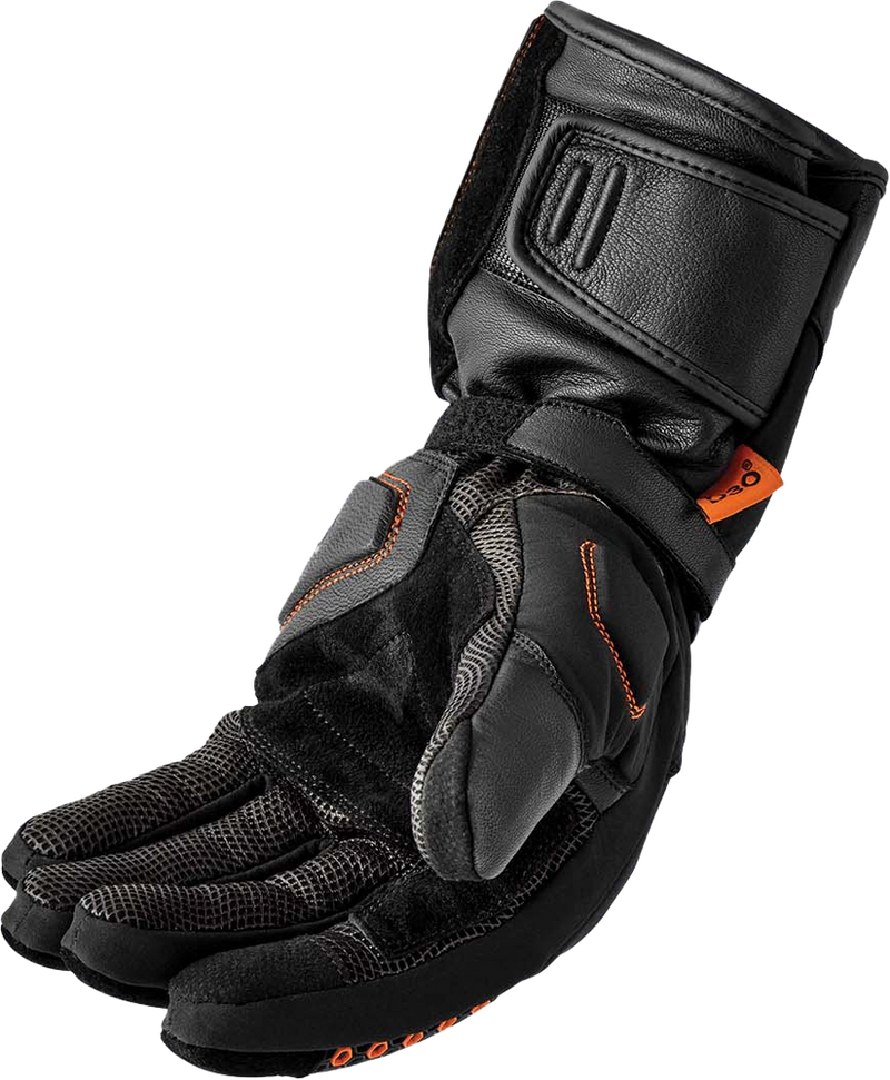 Rst 556-3704006 103704BLK-06 WOMENS ARTIC D3O WP GLOVE BLACK TEXTILE SM