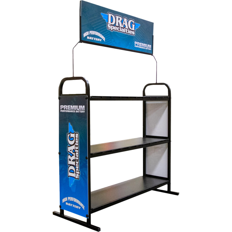 DRAG SPECIALTIES 9903-0846 BATTERY DISPLAY DRAG SPECIALTIES