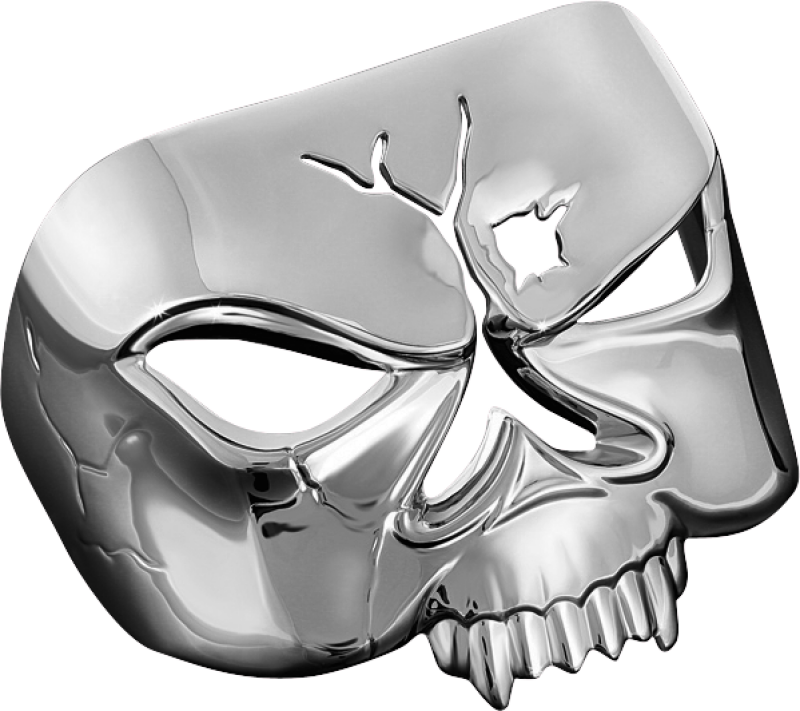 Kuryakyn 9009 Zombie Taillight Cover Chrome - Photo - Primary