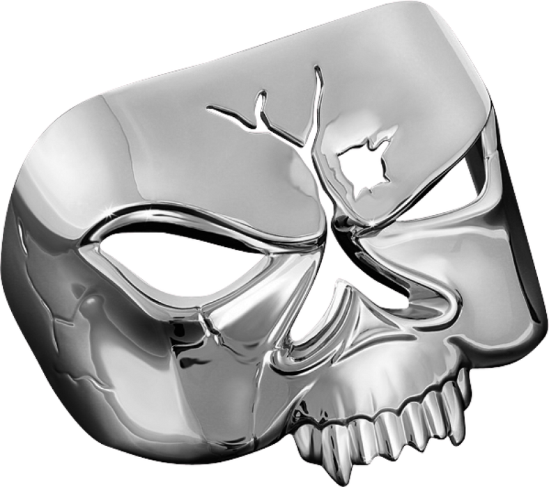 Kuryakyn 9009 Zombie Taillight Cover Chrome - Photo - Primary