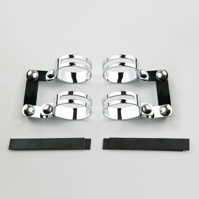 National Cycle Windscreen Mount Kit Chrome - KIT-CTG Honda Rebel 2017-2024