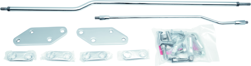 Kuryakyn 9049 03-08 Dyna Forward Control Extenders Chrome - Photo - Primary
