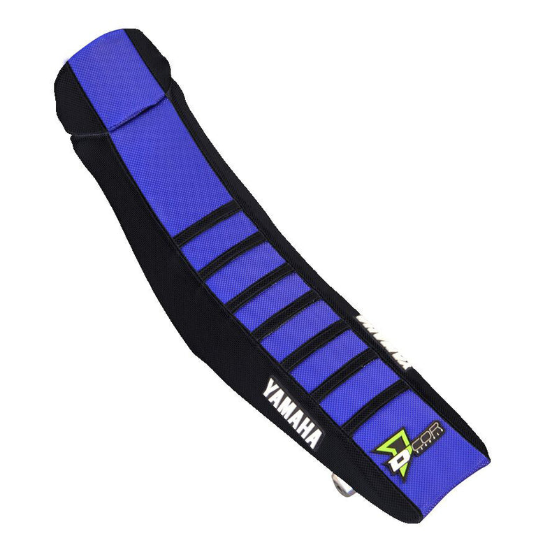 D'cor Visuals D-Cor Seat Cover Black Blue Black - 30-50-127 Yamaha YZ 125 / YZ 250 2002-2021
