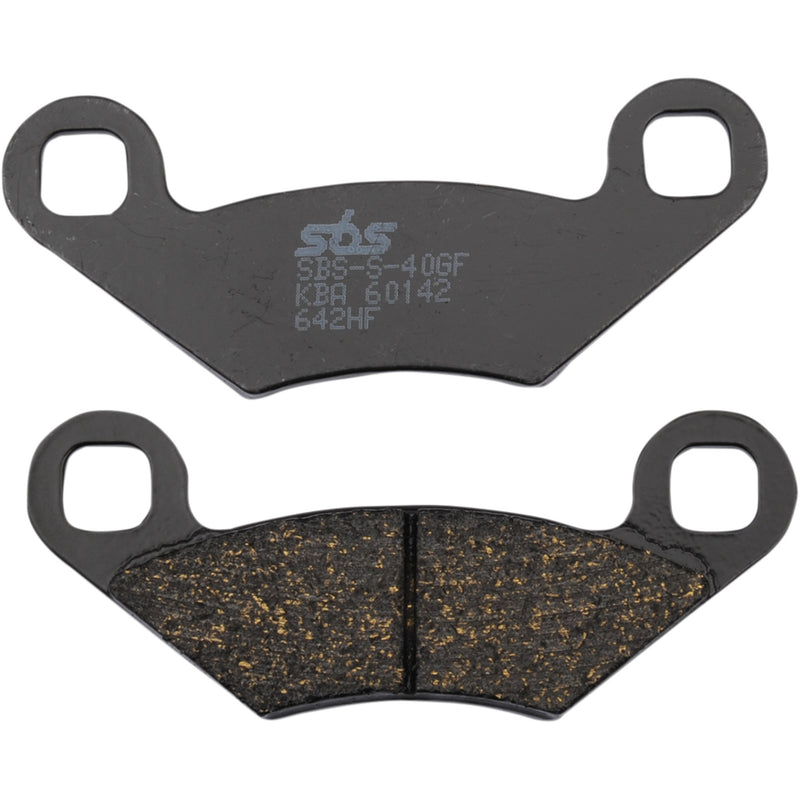 SBS 1721-1547 642HF HF Street Ceramic Organic Brake Pads HF Brake Pads - Sportsman