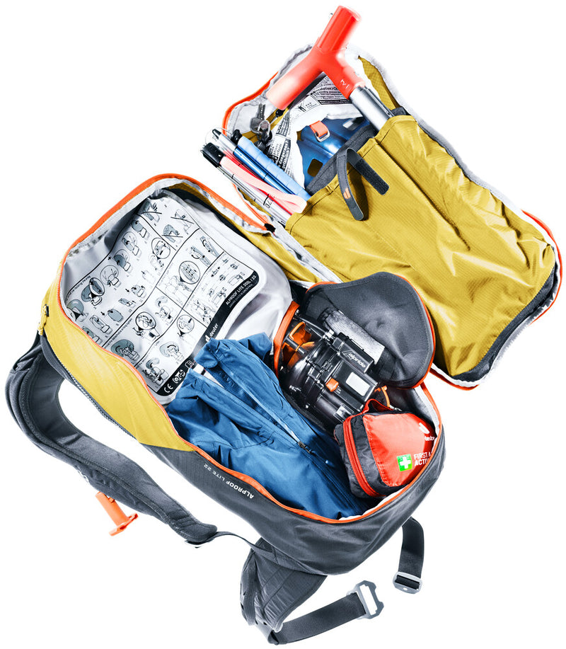 Deuter Alproof Lite 22 Turmeric Black - 331012387060