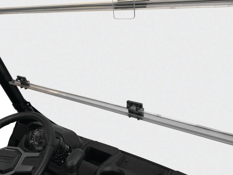 QuadBoss 375780 15-19 Polaris Ranger 1000 Diesel Windbreak Folding Windshield - User 1