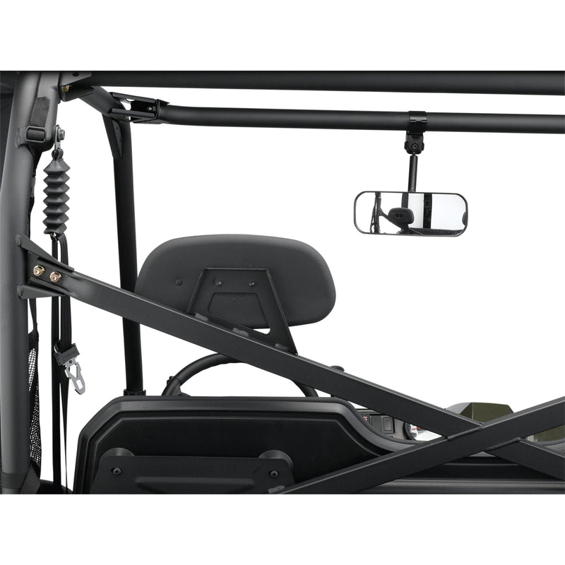 MOOSE OFFROAD 0640-0735 56-18050A Auto-Style Wide Angle Rearview Mirror Mirror - Auto-Style - Rear View - Wide Angle - Rectangle - Black - 1-3/4"