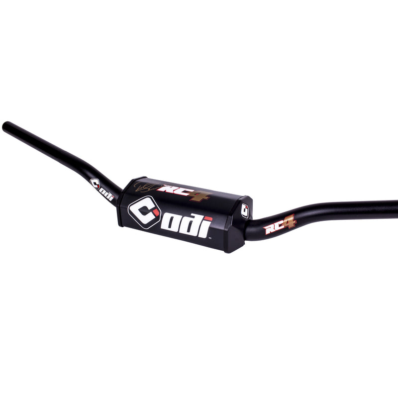 ODI 0601-4835 H604CFB 1-1/8" Flight Non-Crossbrace Handlebar - RC4 Signature - Black