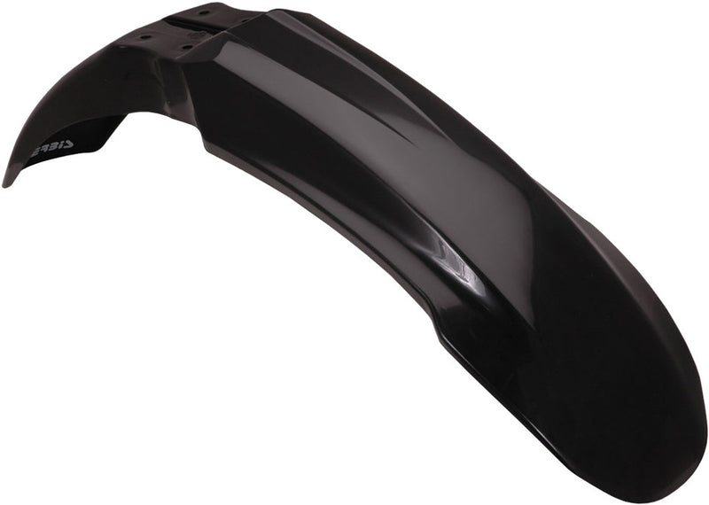 Acerbis Front Fender Black - 2040350001 For Kawasaki KX 125 / KX 250 / KX 450 2003-2008 | Suzuki RMZ 250 2004-2006