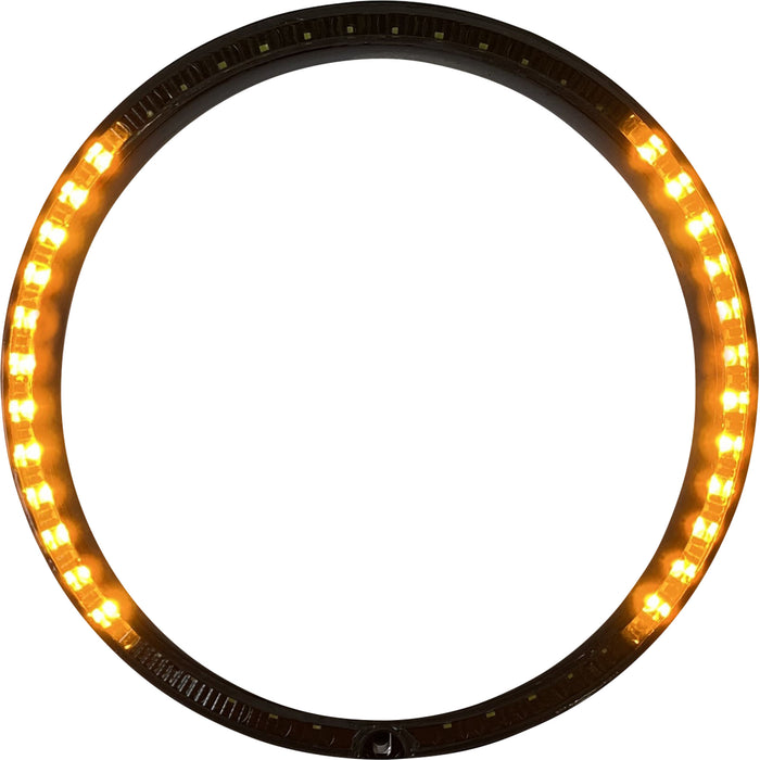 CUSTOM DYNAMICS 2001-2307 PB-7TR-AW-1B ProBEAM® Turn Signal Ring Trim - Standard Trim Ring - Black
