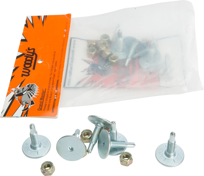 Woody's 18-3201-12 GMP-1075-12 GRAND MASTER SILVER STUDS 1.075" 12/PK