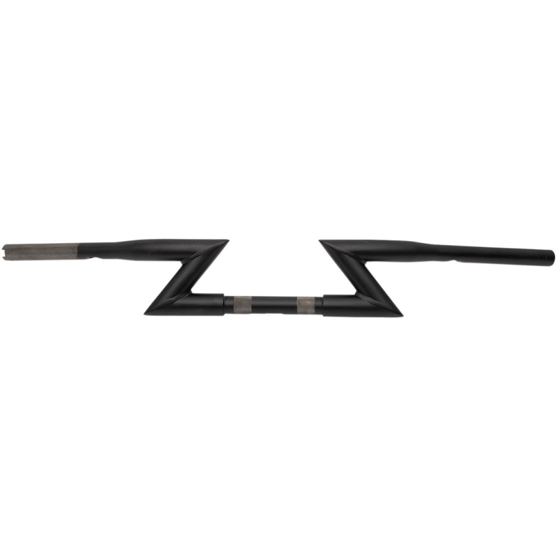 LA CHOPPERS 0601-4604 LA-7310-00M 1-1/4" Z-Bar Style Handlebar - Outlaw "Z" - 1-1/4" - Flat Black