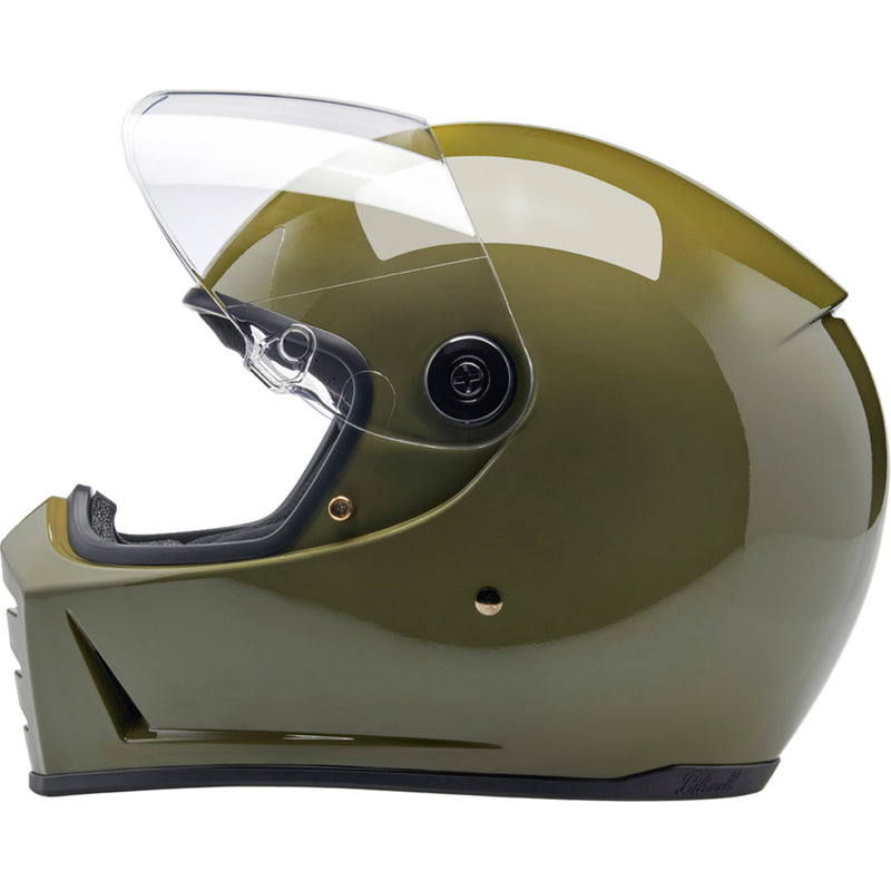 BILTWELL Lane Splitter 22.06 Helmet Gloss - Olive Green