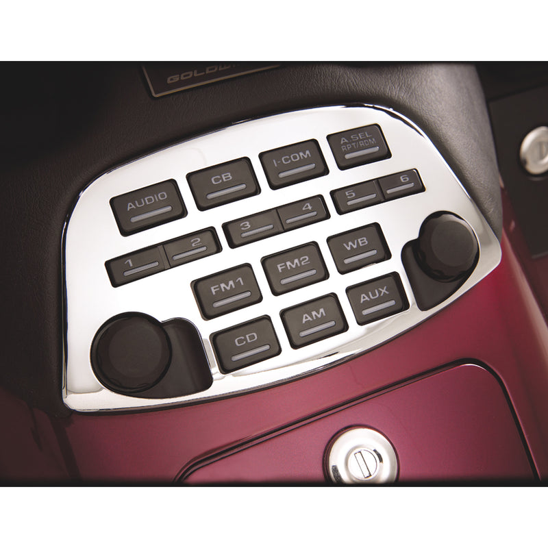 Show Chrome Accent - 52-696 Honda Gold Wing / GL1800HPNA Gold Wing Audio Comfort Navi 2001-2010