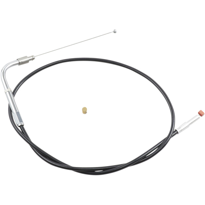 BARNETT DS-223537 101-30-40019 Black Vinyl Throttle/Idle Cable Black Vinyl Idle Cable
