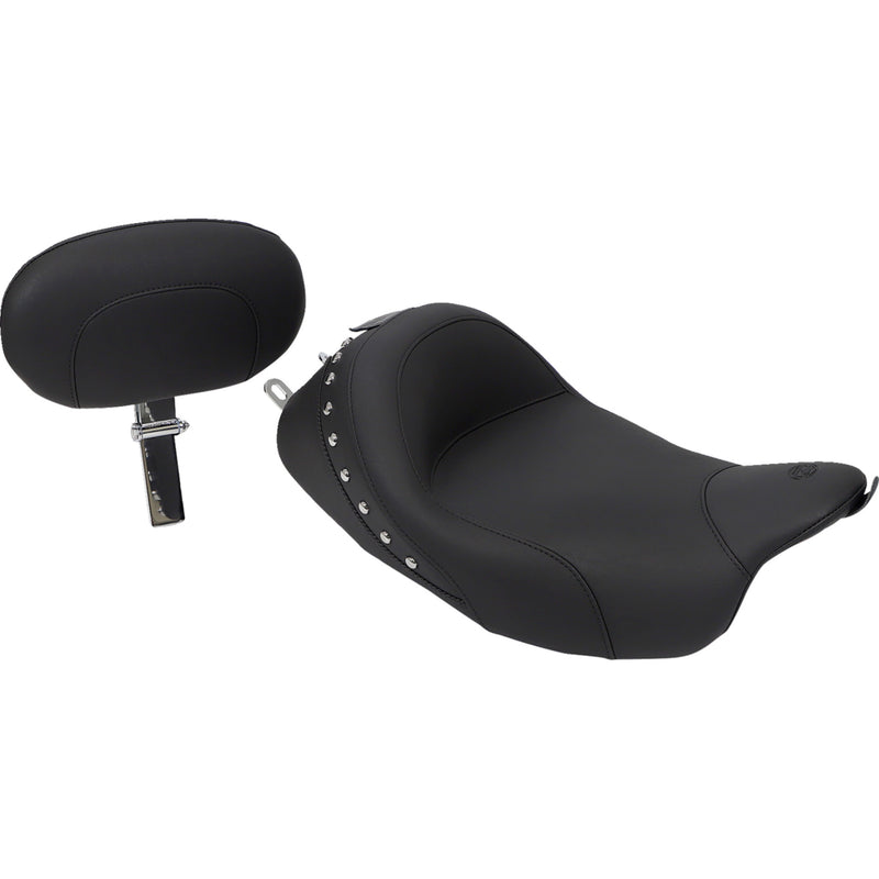 Mustang Wide Seat - 79602 For Harley Touring 2008-2025