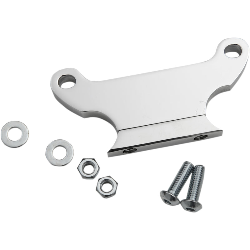 LA CHOPPERS 2210-0339 LA-7390-01 T-Bar Gauge Mount Kit - Chrome - 1.25" Diameter