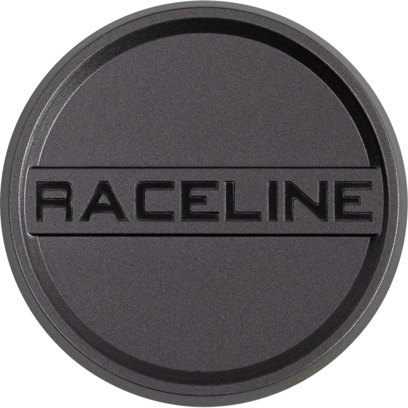 RACELINE WHEELS 0223-0284 CPR-A14G-114.3 Center Cap - UTV Center Cap - Replacement - 5/114.3 - Gun Metal Gray