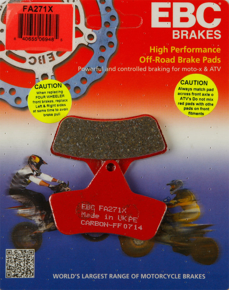 Ebc 15-271X FA271X BRAKE PADS