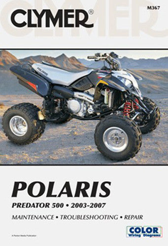 Clymer 27-M367 CM367 REPAIR MANUAL POL PREDATOR