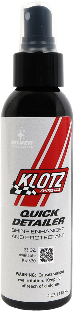Klotz Oil 842-0178 KS-324 QUICK DETAILER 4 OZ 20/CASE