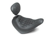Mustang Motorcycle 83043 Mustang 18-21 Harley Low Rider, Sport Glide Wide Tripper Solo Seat W/dbr Diamond Stitch - Black - Photo - Primary