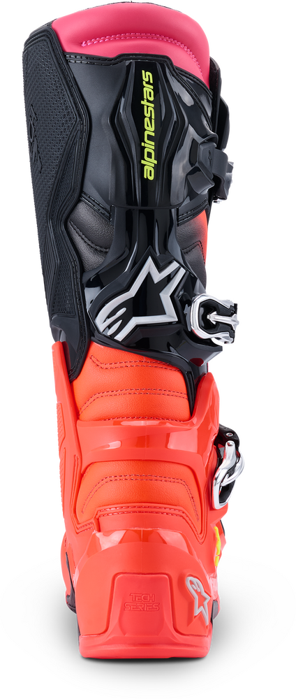 Alpinestars 482-0016212 2012025-1576-12 TECH 7 BLACK/RED FLUO/PINK FLUO 12