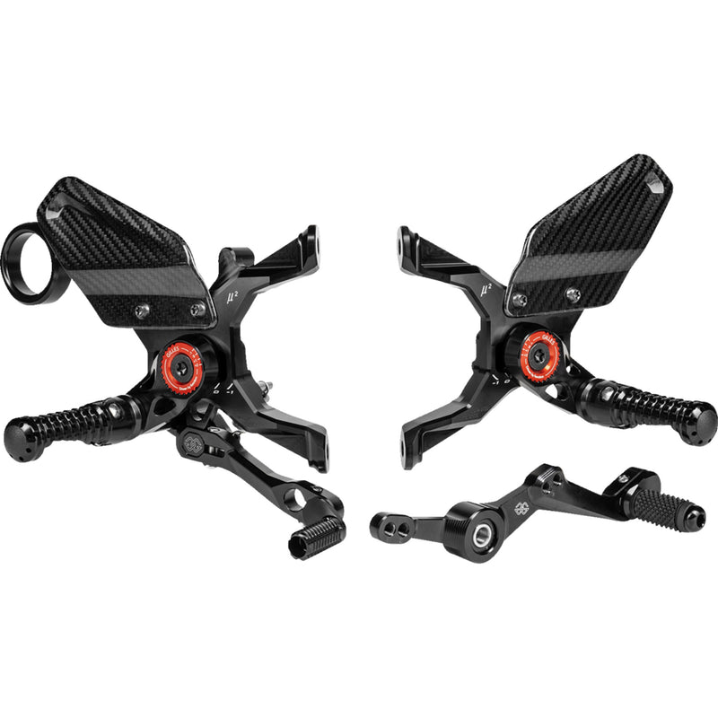 Gilles Tooling MUE2 Rearset - MUE2-BM05-B BMW S1000R / M1000R 2021-2025