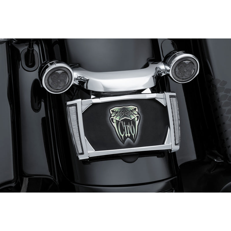 Ciro License Plate Holder - 40301 For Harley Touring 2014-2024
