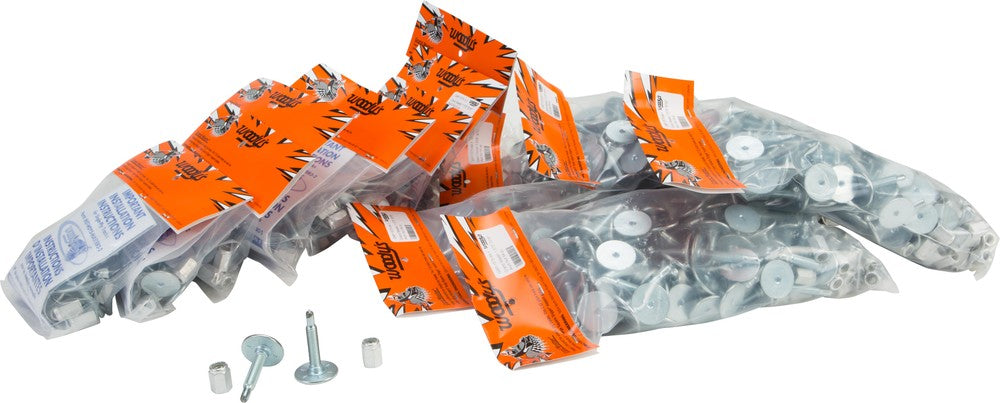 Woody's 18-3206-504 GMP-1575-500 GRAND MASTER SILVER STUDS 1.575" 504/PK