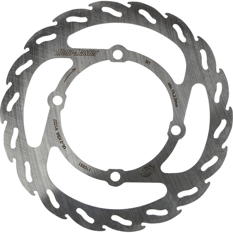 Moto-Master Flame Brake Rotor - 110331-PU For Husqvarna TC 50 / 50 Mini / 5 / 3 2017-2024 | KTM SX 50 / 50 Mini / 5 / 3 2002-2024