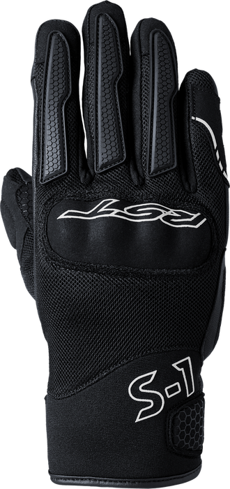 Rst 556-3182312 103182WHI-12 S1 MESH CE GLOVE BLACK/BLACK/WHITE 2XL