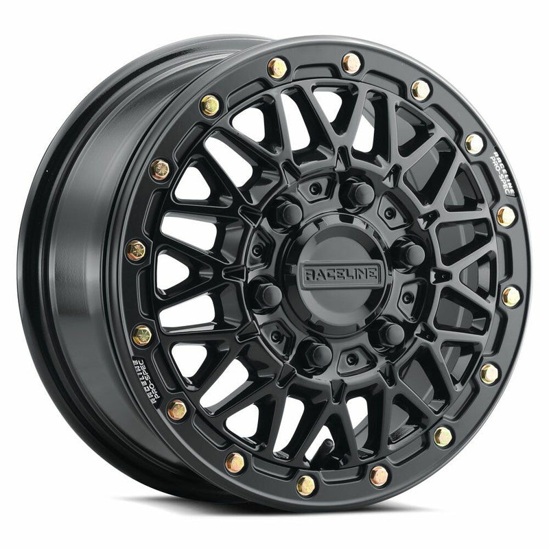 Raceline Wheels 570-2170 A15GB-57060+38 OMEGA 15X7 6/5.5 +38MM GLOSS BLACK