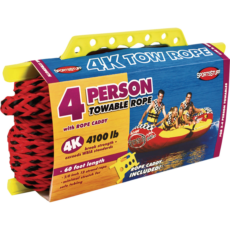 AIRHEAD SPORTS GROUP 4808-0046 57-1532 4 Rider Tow Rope Rope - Towable - 4 Rider - Red