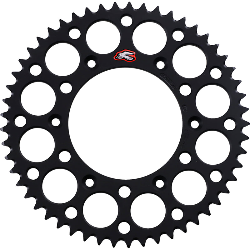 RENTHAL 1211-0179 154U-520-53GRBK Rear Sprocket Sprocket - Honda - Black - 53 Tooth