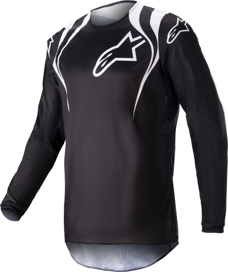 Alpinestars 482-98182X 3761823-12-XXL FLUID NARIN JERSEY BLACK/WHITE 2X