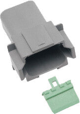 Namz Custom Cycle 850-08014 DR-8G 8-WIRE GREY DEUTSCH RCPTCL & WDGLCK HD# 72128-94GY