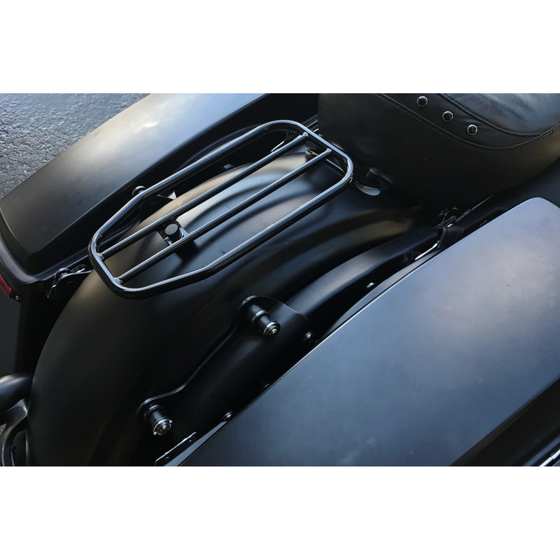 Motherwell Luggage Rack - MWL-409-GB For Harley Touring 1997-2023