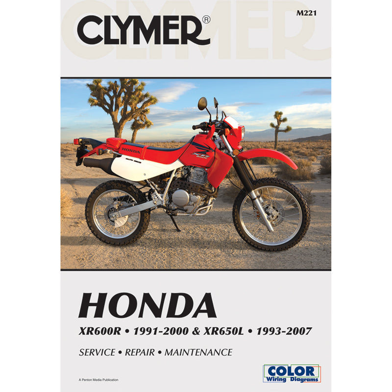 Clymer Service Manual - CM221 Honda XR600R / XR650L 1991-2007