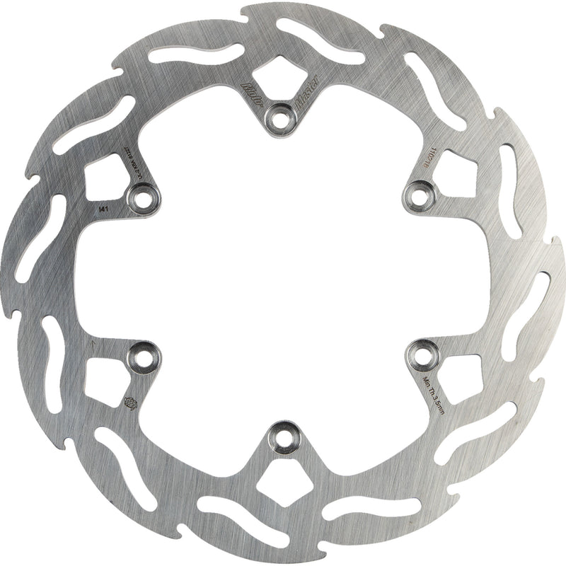 Moto-Master Flame Brake Rotor - 110218-PU For KTM Dirt Bikes 1990-2024 | Gas Gas Dirt Bikes 2021-2024 | Husaberg Dirt Bikes 2009-2014