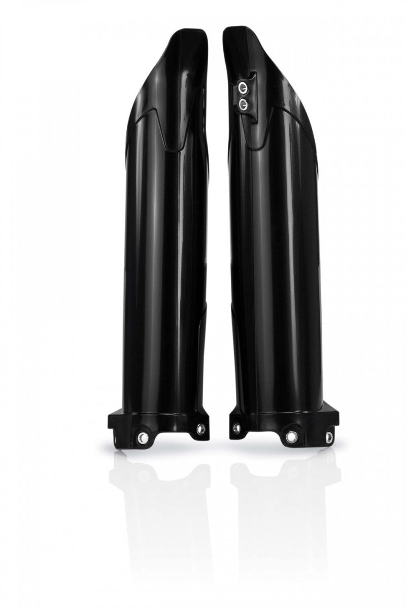 Acerbis 2141760001 09-16 Kawasaki KX250F/ KX450F Lower Fork Cover Set - Black - Photo - Primary